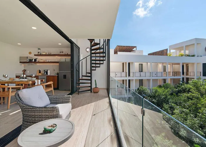 Appartement Penthouse With Private Plunge Pool - 2 King Tulum