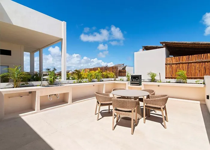 Penthouse With Private Plunge Pool - 2 King Appartement Tulum